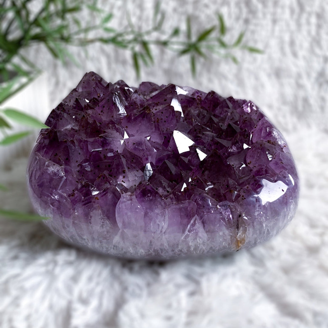 Amethyst Drusenstück 12,75 Kg - SoulGlow - Amethyst, Aura, balance