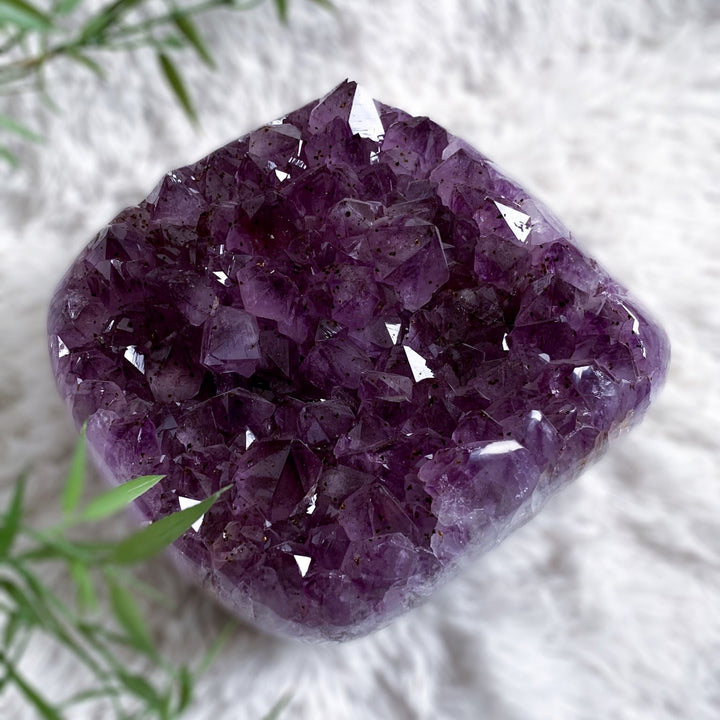 Amethyst Drusenstück 12,75 Kg - SoulGlow - Amethyst, Aura, balance