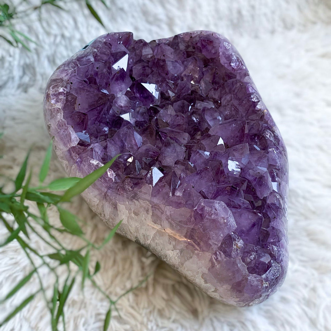 Amethyst Drusenstück 8,7 Kg - SoulGlow - Amethyst, Aura, balance