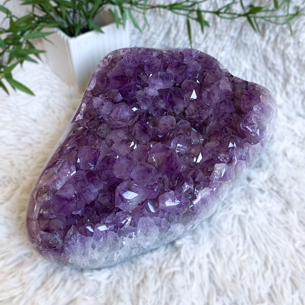 Amethyst Drusenstück 8,7 Kg - SoulGlow - Amethyst, Aura, balance