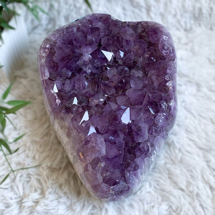 Amethyst Drusenstück 8,7 Kg - SoulGlow - Amethyst, Aura, balance