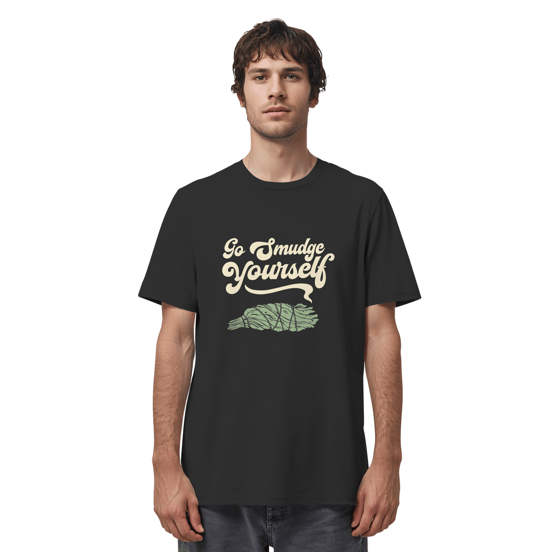 Go Smudge Yourself - Organic Unisex Shirt - SoulGlow - Bio - Baumwolle, Kleidung, Organic Shirt