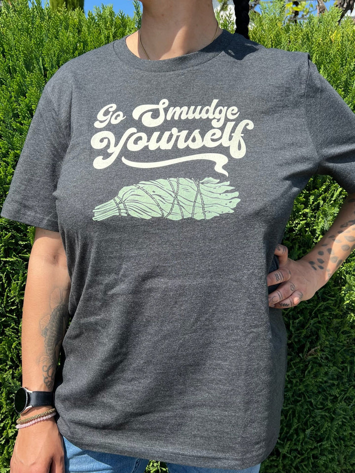 Go Smudge Yourself - Organic Unisex Shirt - SoulGlow - Bio - Baumwolle, Kleidung, Organic Shirt