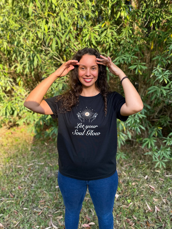 Let your Soul Glow - Ladies Organic Shirt - SoulGlow - Frau, Kleidung, Ladies Organic Shirt