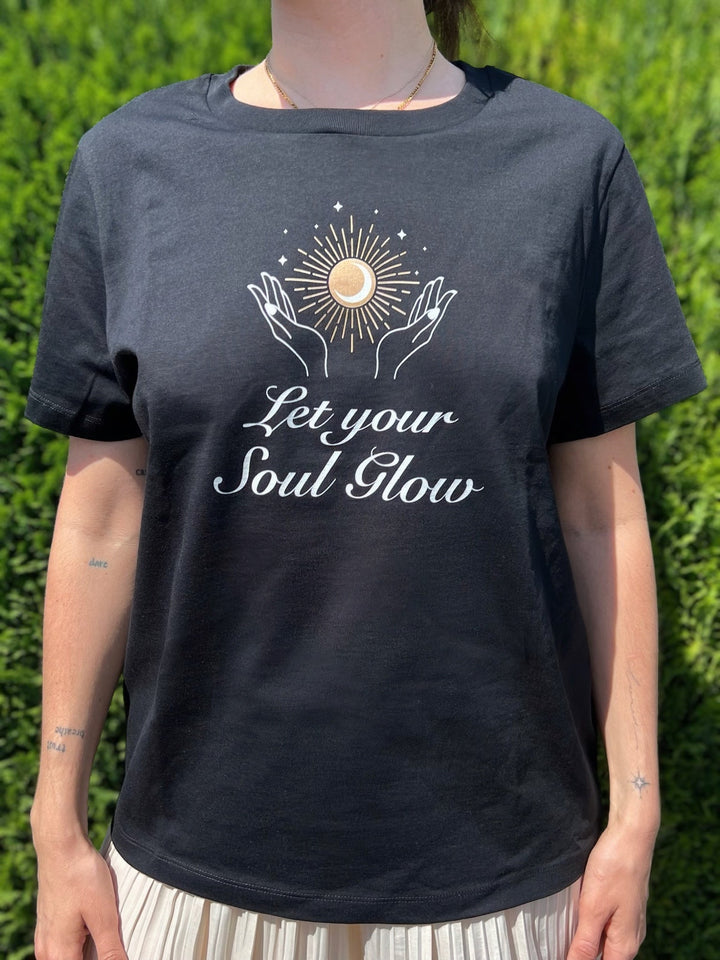 Let your Soul Glow - Ladies Organic Shirt - SoulGlow - Frau, Kleidung, Ladies Organic Shirt
