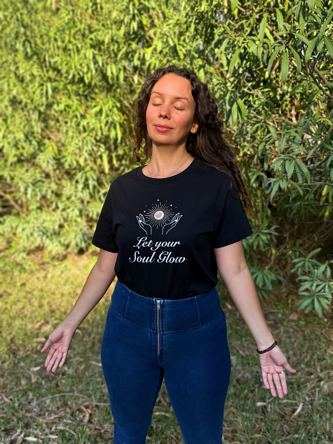 Let your Soul Glow - Ladies Organic Shirt - SoulGlow - Frau, Kleidung, Ladies Organic Shirt