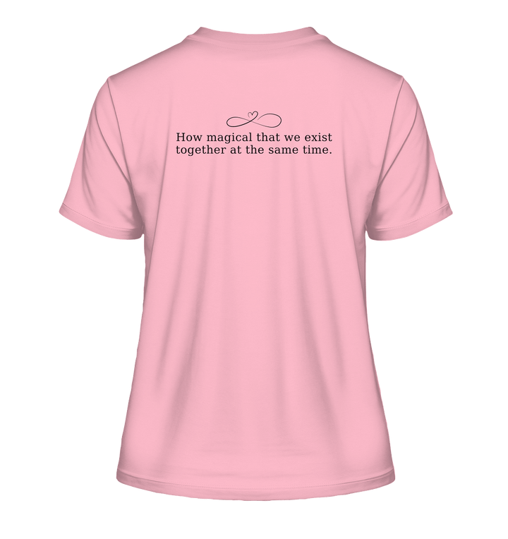 Magical Existence - Fitted Ladies Organic Shirt - SoulGlow - Bio - Baumwolle, Englisch, Fitted Ladies Organic Shirt