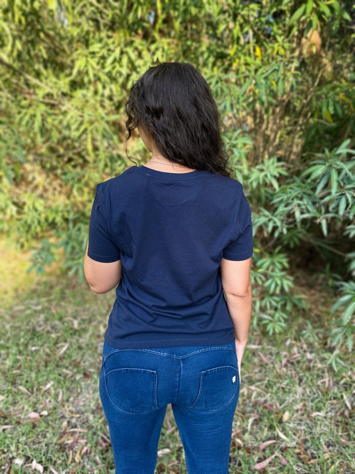 Moonlight and Crystals - Fitted Ladies Organic Shirt - SoulGlow - Englisch, Fitted Ladies Organic Shirt, Kleidung