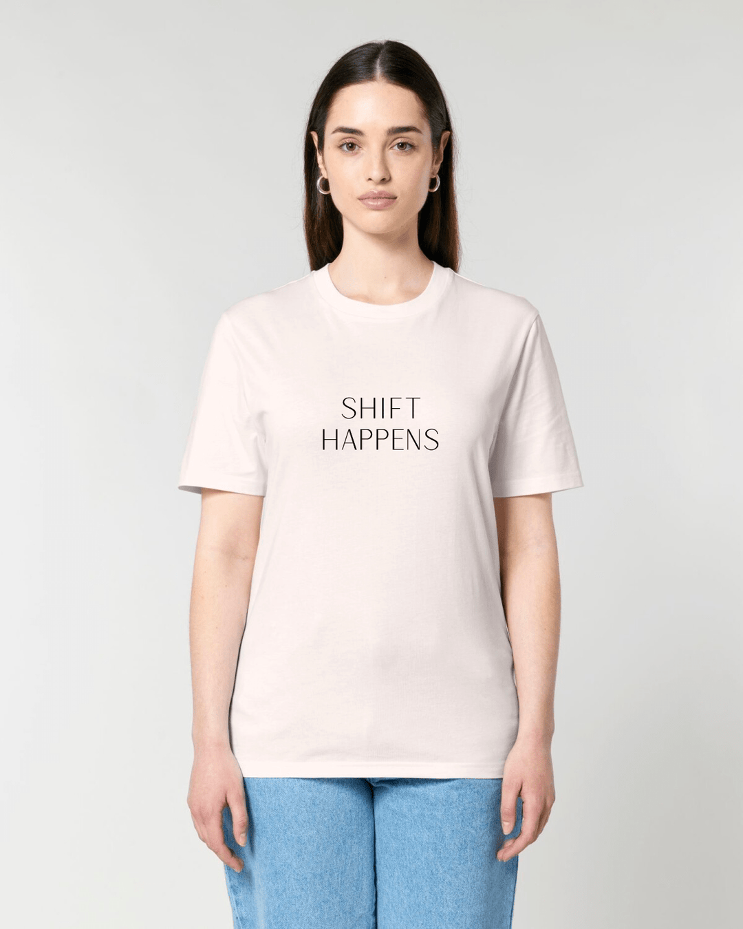 Shift Happens - Unisex Organic Shirt - SoulGlow - Kleidung, Organic Shirt, Schrift