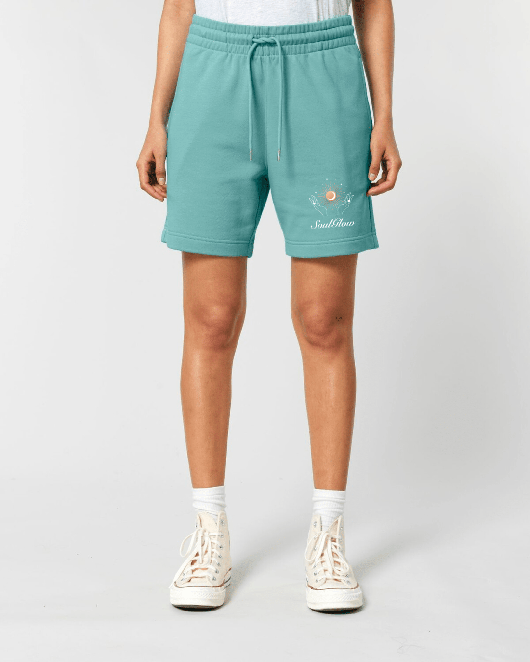 SoulGlow Organic Jogger Shorts - SoulGlow - Bio - Baumwolle, Hose, Kleidung