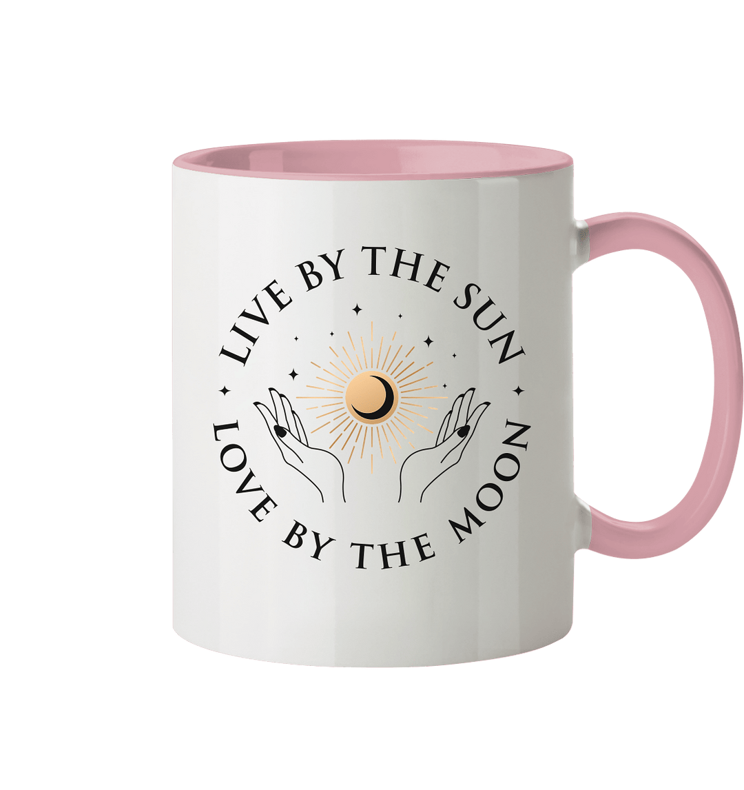 Sun and Moon - Tasse zweifarbig - SoulGlow - Keramik, Kleidung, Mond