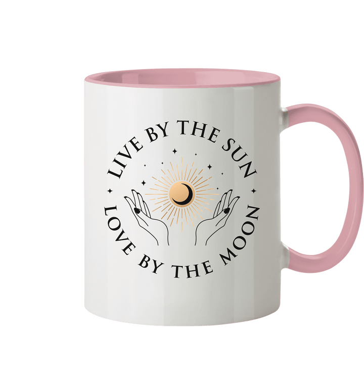 Sun and Moon - Tasse zweifarbig - SoulGlow - Keramik, Kleidung, Mond