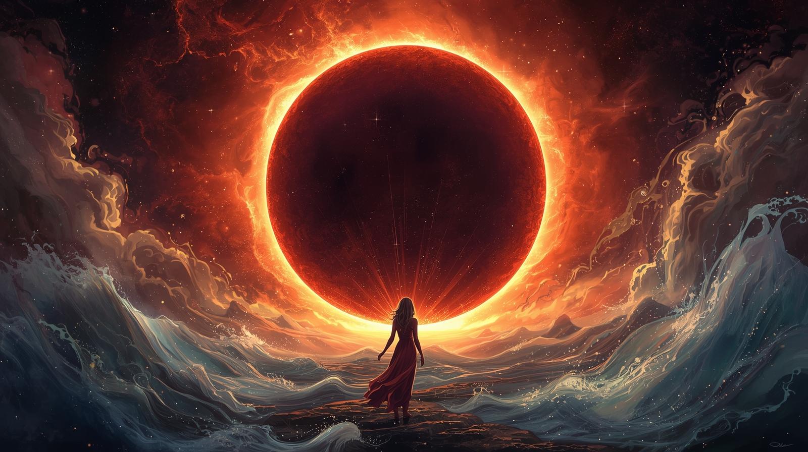 Fische-Vollmond & totale Mondfinsternis am 07. September 2025 - SoulGlow