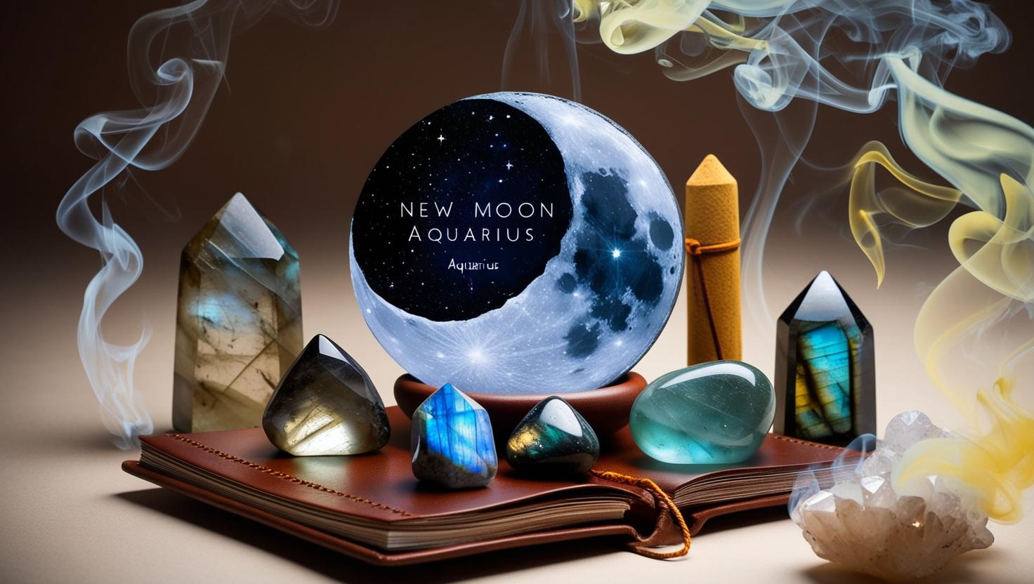  Neumond im Wassermann 2025: Freiheit, Visionen & Neubeginn – SoulGlow Bildidee 