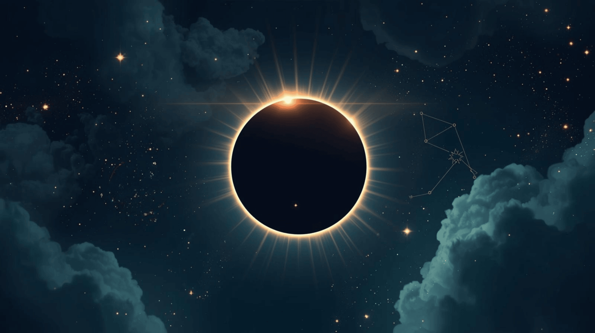 Neumond im Wassermann und Sonnenfinsternis am 17.02.2026 - SoulGlow