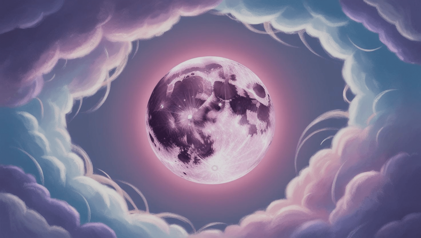 Pink Moon 13. April 2025: Waage-Vollmond & Bedeutung – SoulGlow