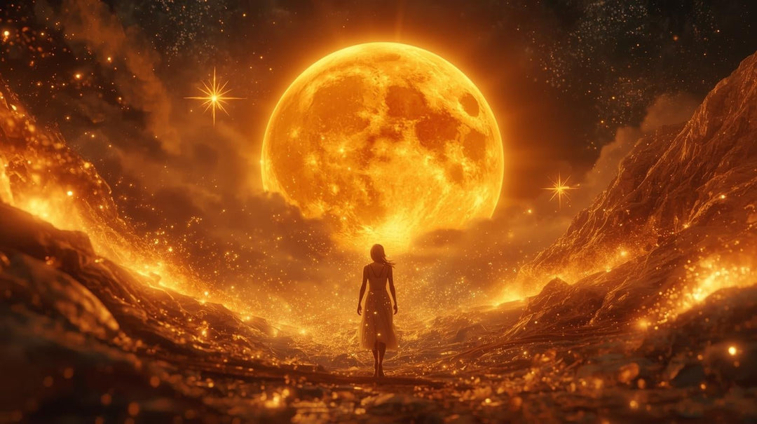 Vollmond im Widder am 7. Oktober 2025 – Supermond & Spirituelle Bedeutung - SoulGlow