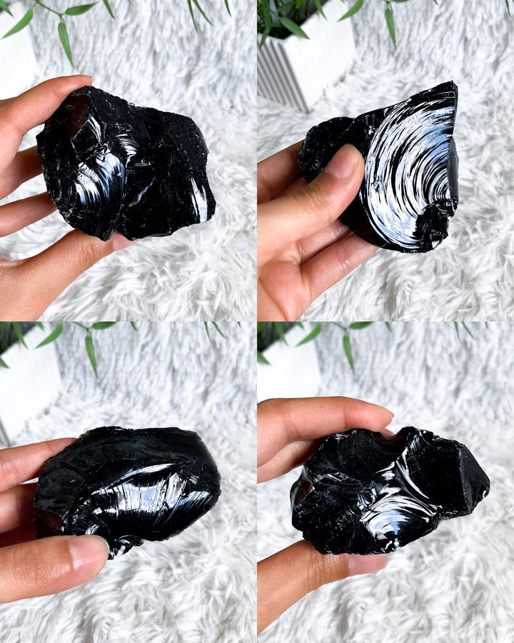 Obsidian Rohstein - SoulGlow - balance, Kristall, not - on - sale