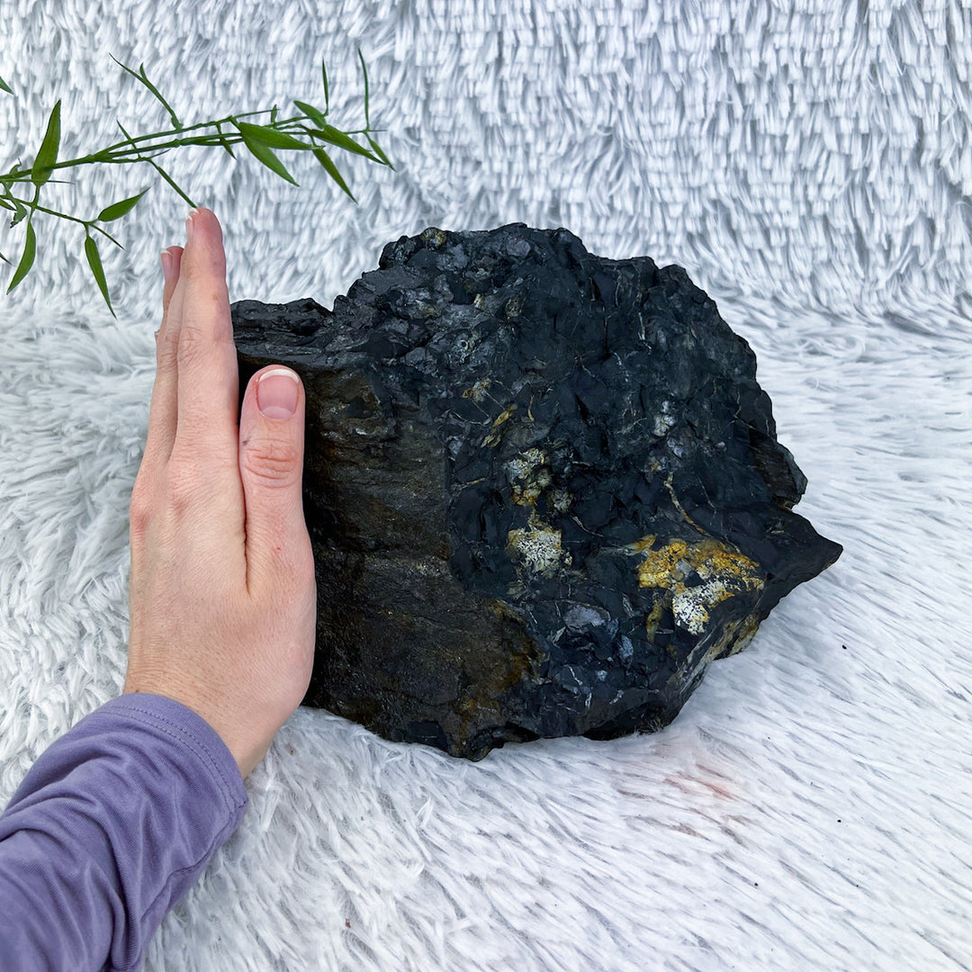 Schungit Rohstein 2,5 Kg Unikat