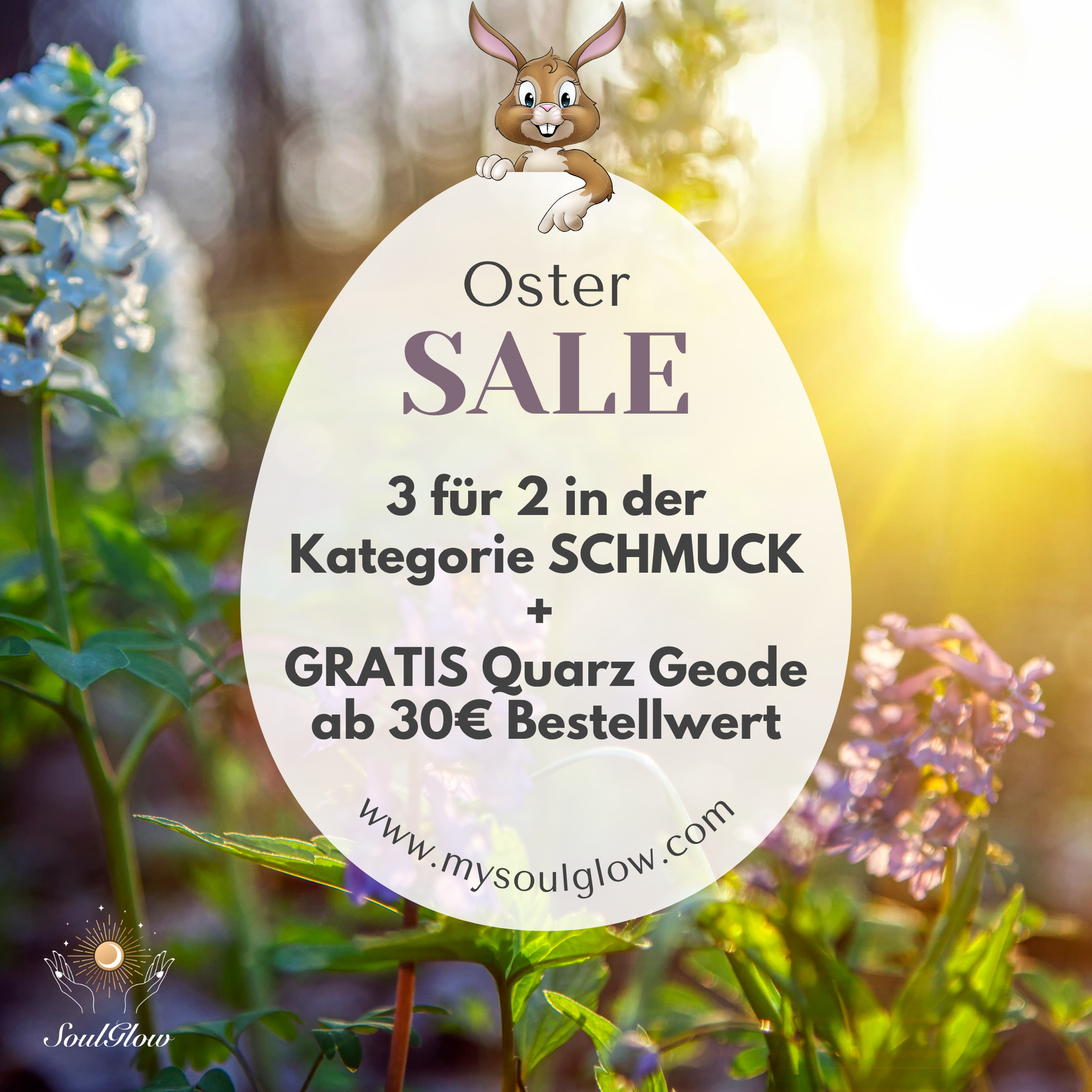 SoulGlow Oster Sale Mobile Banner