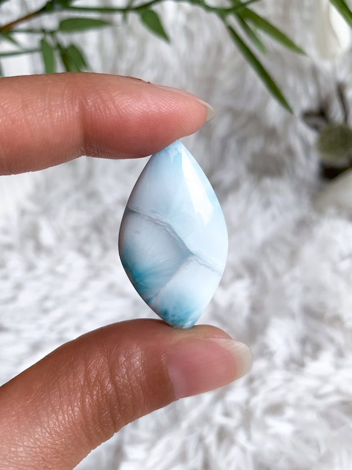 Larimar Anhänger - SoulGlow - Anhänger, balance, blau