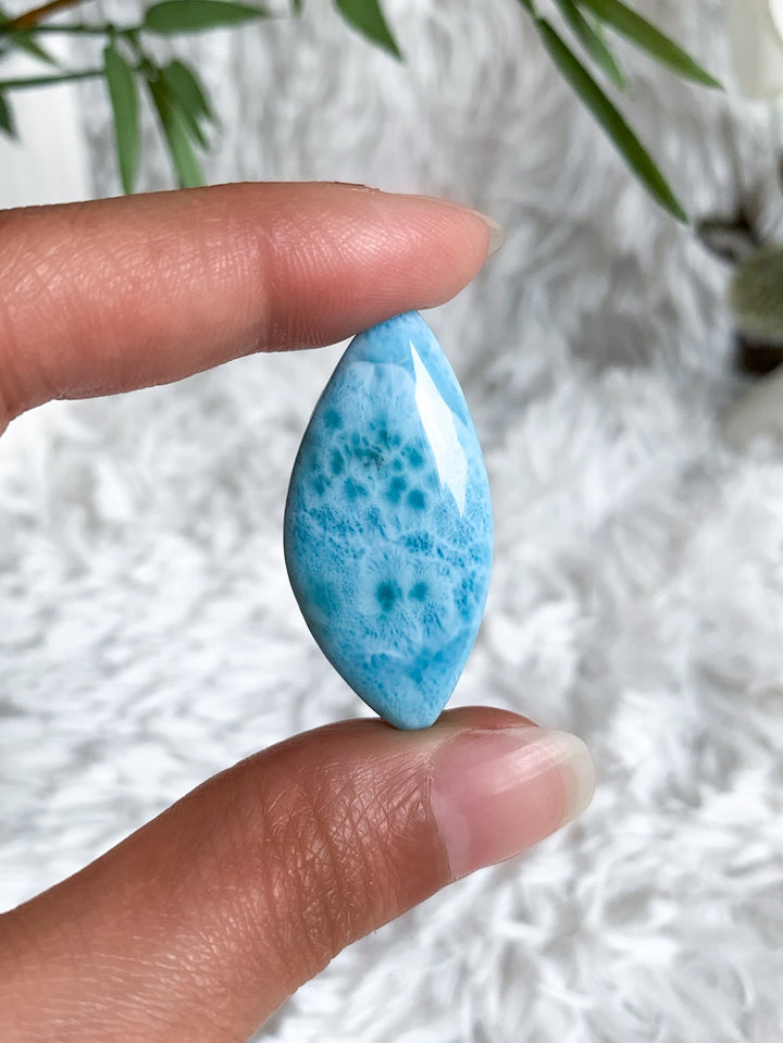 Larimar Anhänger - SoulGlow - Anhänger, balance, blau