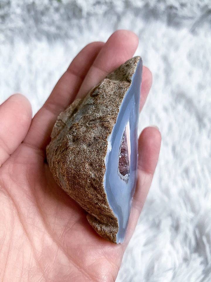 Achat Geode, Glücksgeode - SoulGlow - achat, Achat Geode, balance