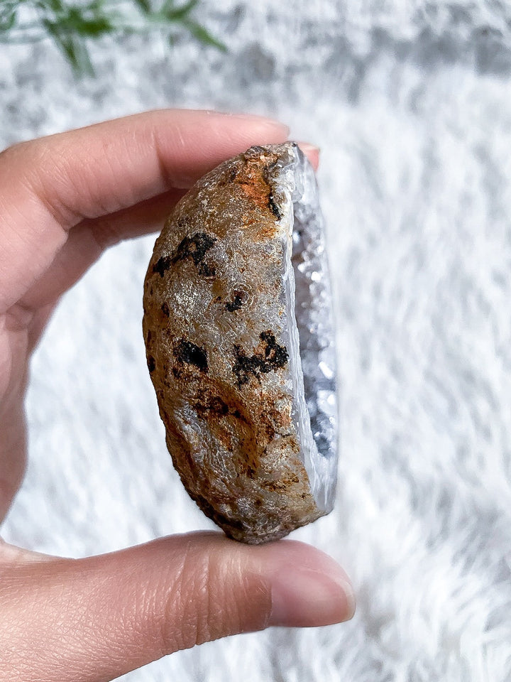 Achat Geode, Glücksgeode - SoulGlow - achat, Achat Geode, balance
