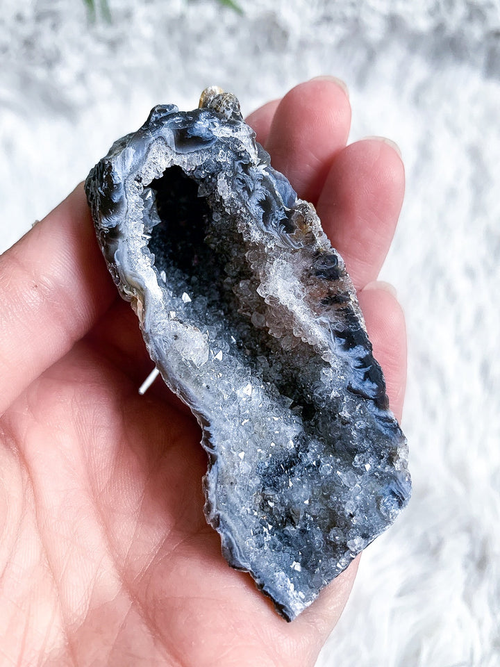 Achat Geode, Glücksgeode - SoulGlow - achat, Achat Geode, balance