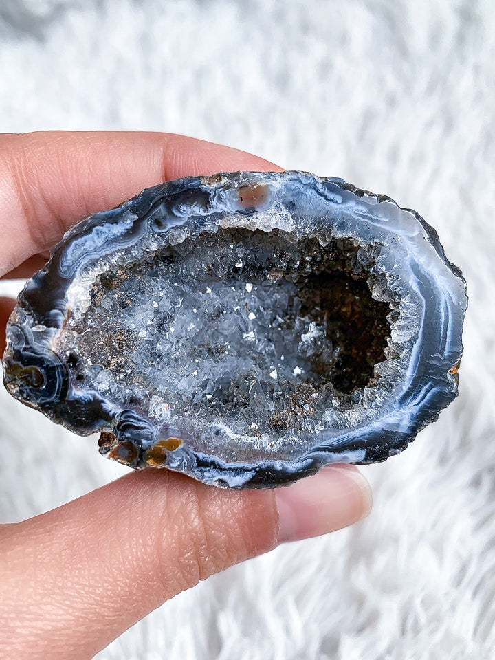 Achat Geode, Glücksgeode - SoulGlow - achat, Achat Geode, balance