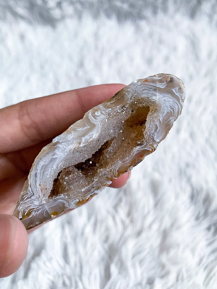 Achat Geode, Glücksgeode - SoulGlow - achat, Achat Geode, balance