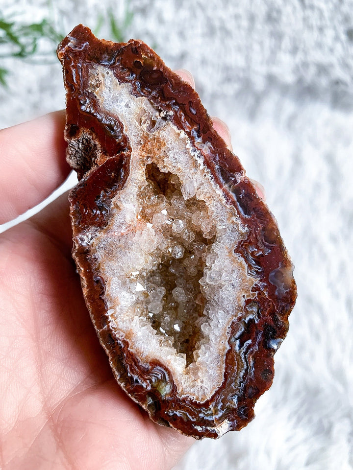 Achat Geode, Glücksgeode - SoulGlow - achat, Achat Geode, balance