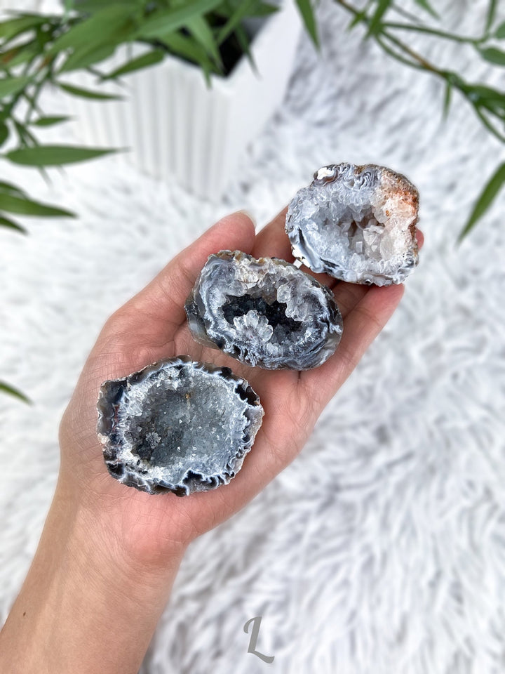 Achat Geode, Glücksgeode - SoulGlow - achat, Achat Geode, balance
