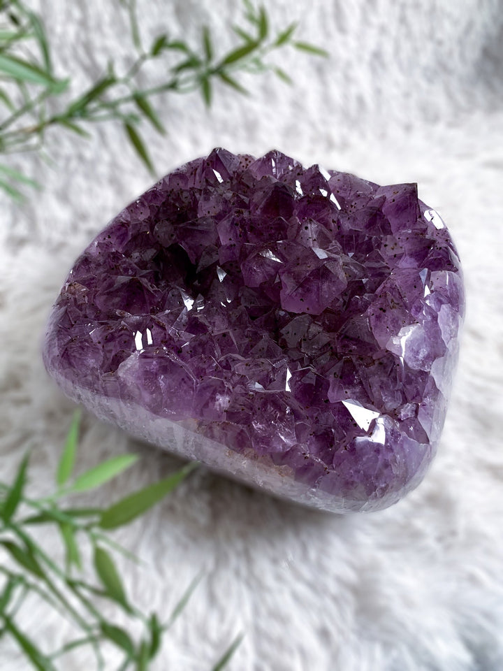 Amethyst Drusenstück 12,75 Kg - SoulGlow - Amethyst, Aura, balance