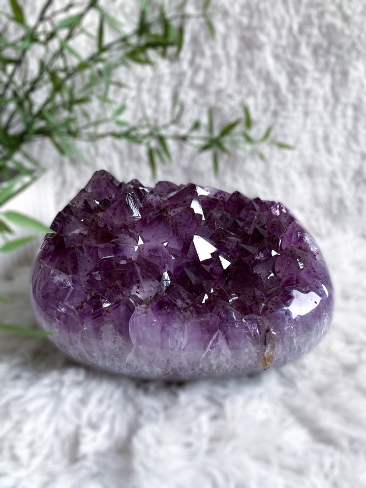 Amethyst Drusenstück 12,75 Kg - SoulGlow - Amethyst, Aura, balance