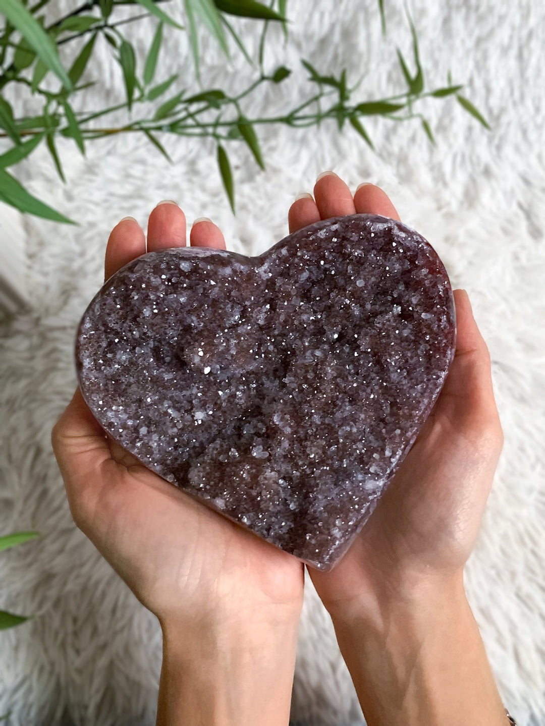Amethyst Herz 633 Gramm