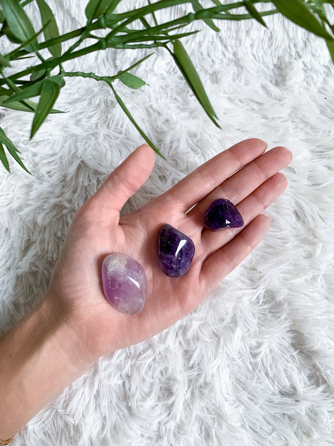 Amethyst Trommelsteine - SoulGlow - Amethyst, balance, Kristall