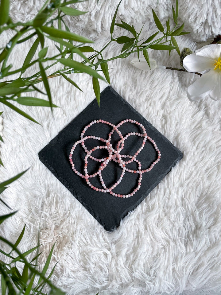 Andenopal Armband facettiert - SoulGlow - Andenopal, Armband, Facettiertes Armband
