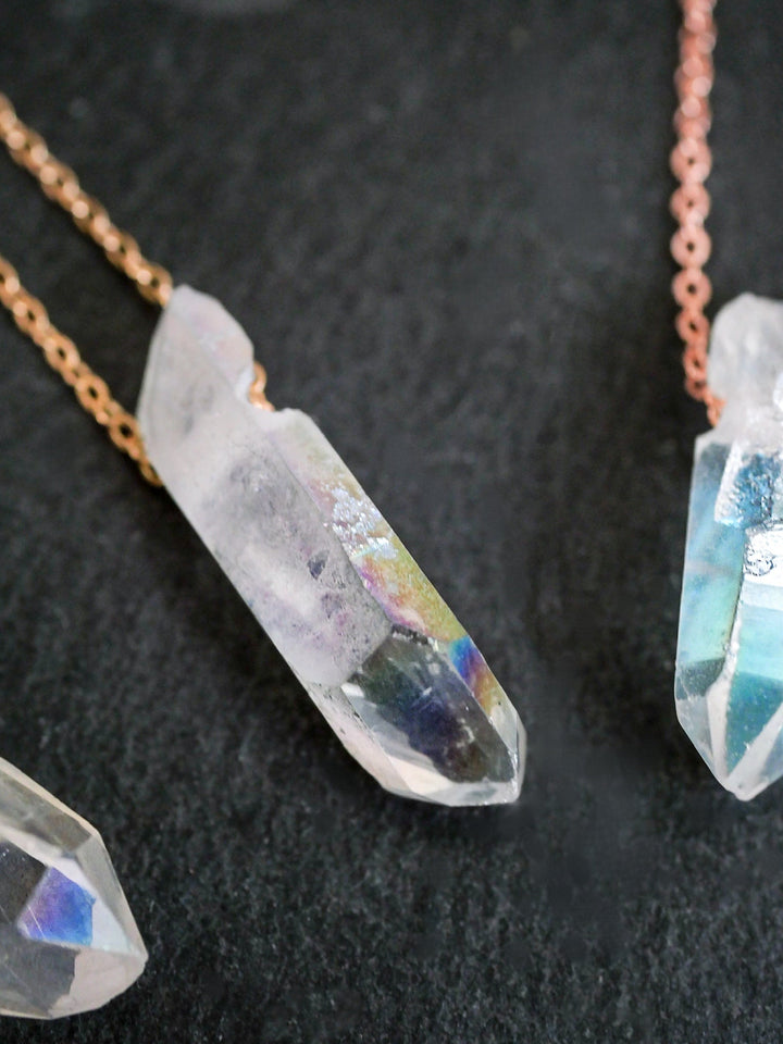 Angel Aura Spitze Anhänger - SoulGlow - Angel Aura, Durchsichtig, Energie