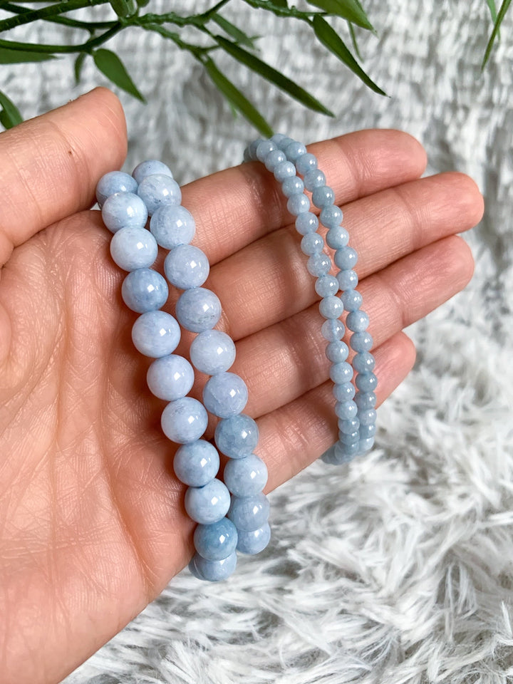 Aquamarin Armband - SoulGlow - Aquamarin, Armband, balance