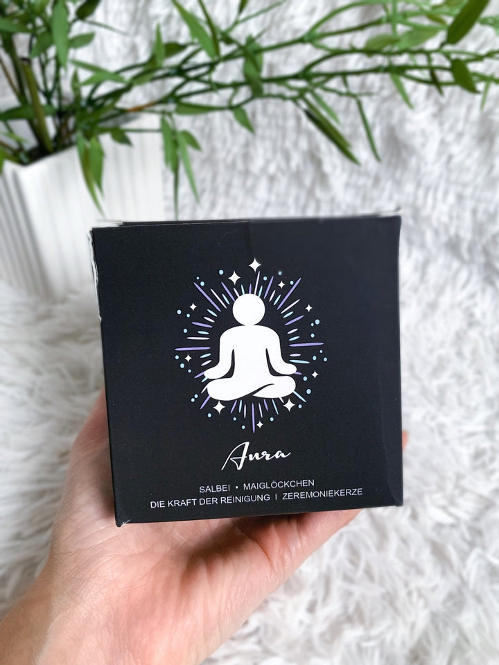 Aura - Zeremoniekerze – Salbei | Reinigung - SoulGlow - Aura, Kerzen, not - on - sale