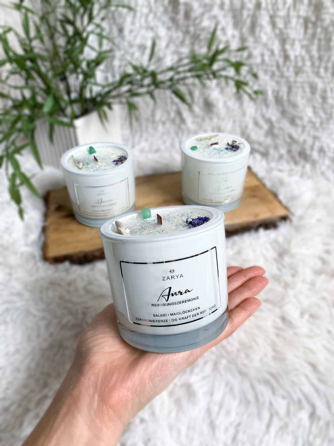 Aura - Zeremoniekerze – Salbei | Reinigung - SoulGlow - Aura, Kerzen, not - on - sale