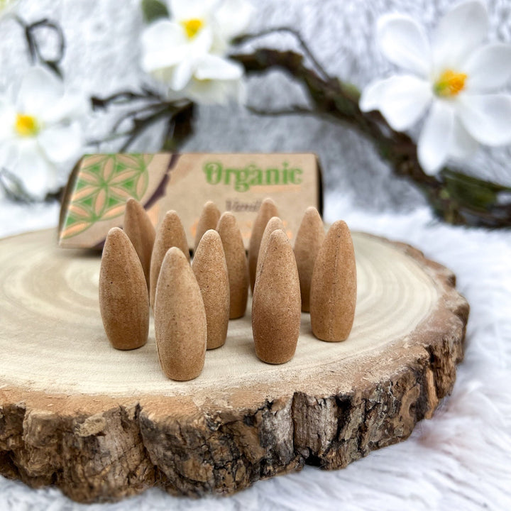 Backflowkegel Vanille - SoulGlow - Aura, Backflow, Kegelhalter