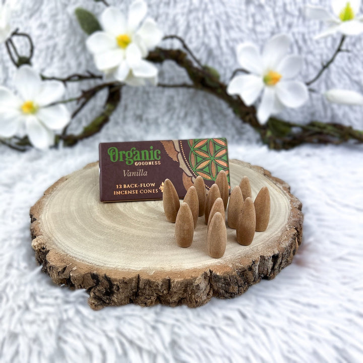 Backflowkegel Vanille - SoulGlow - Aura, Backflow, Kegelhalter