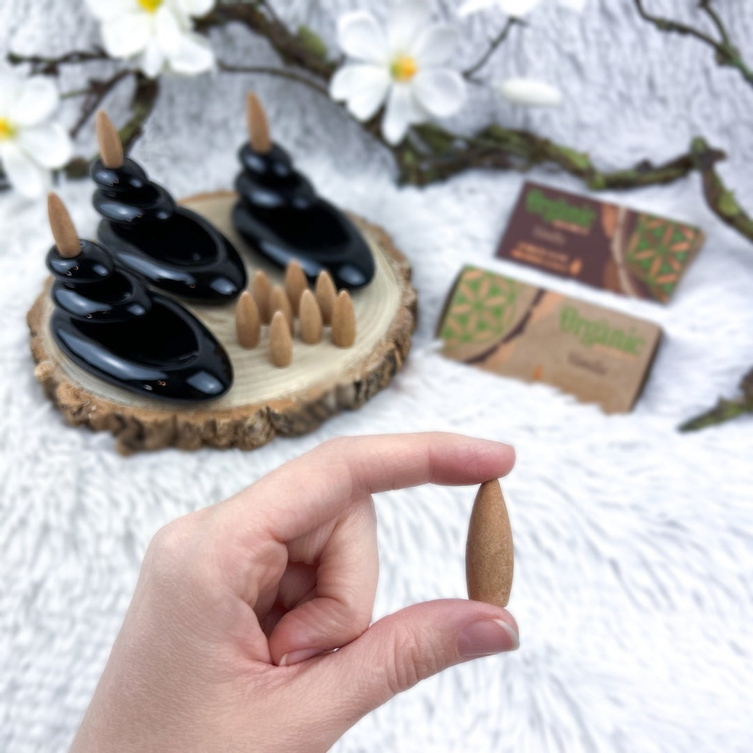 Backflowkegel Vanille - SoulGlow - Aura, Backflow, Kegelhalter