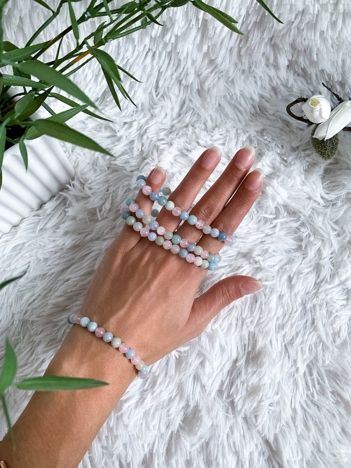 Beryll Armband - SoulGlow - Aquamarin, Armband, balance