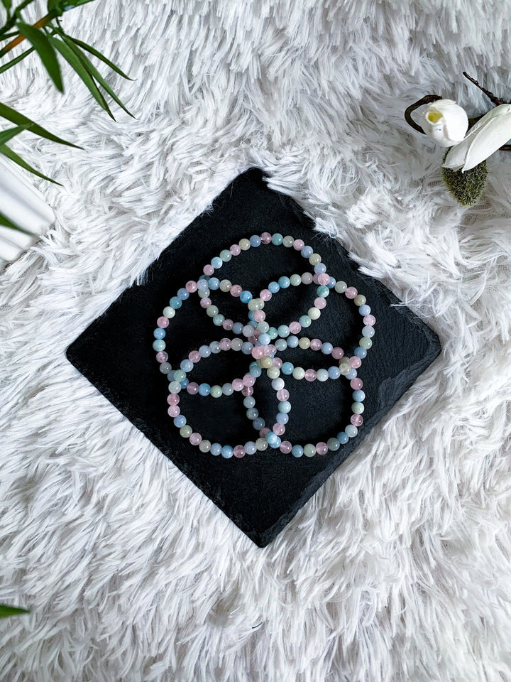 Beryll Armband - SoulGlow - Aquamarin, Armband, balance