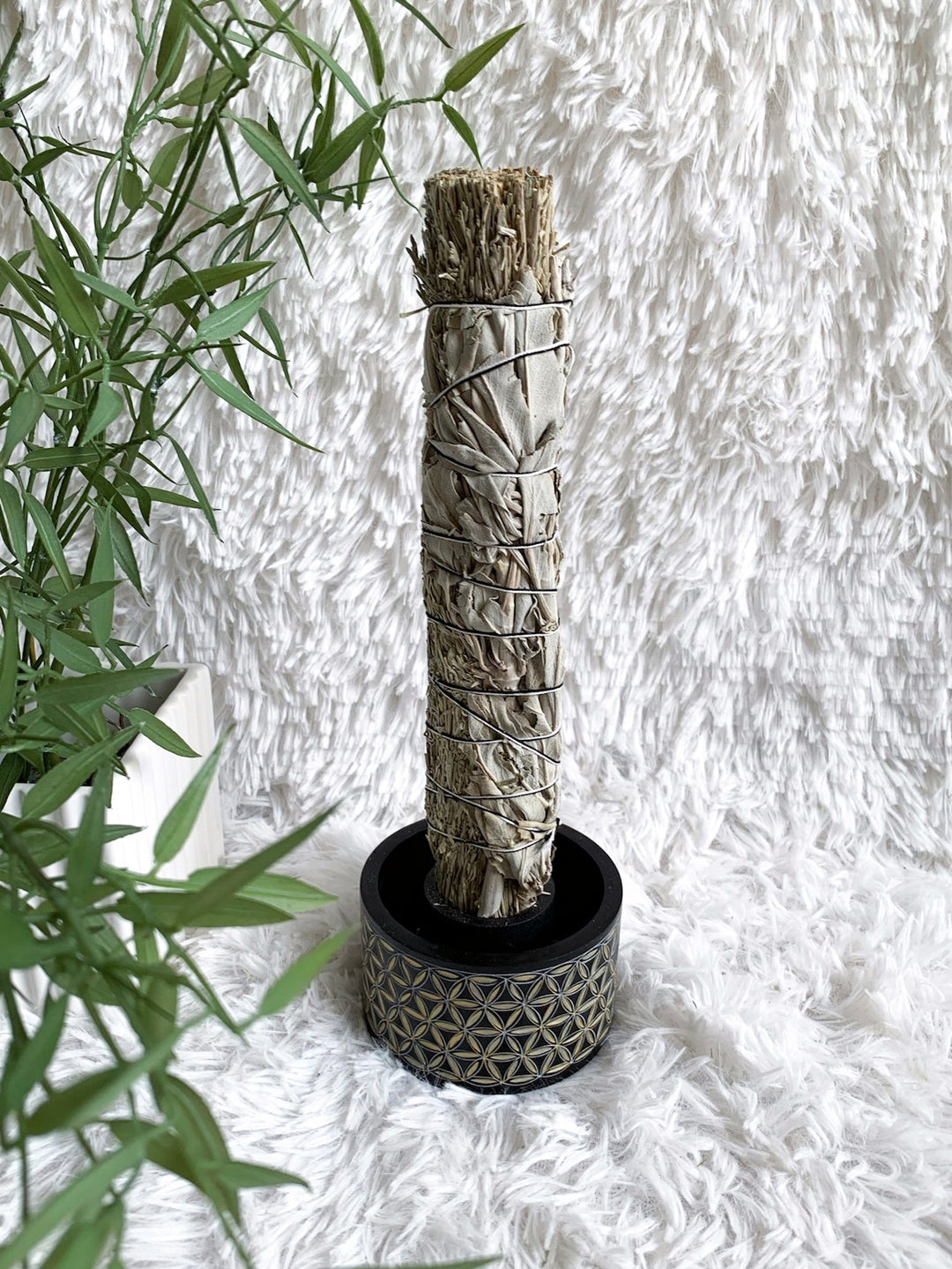 Blume des Lebens Halter für Räucherwerk - SoulGlow - Aura, Blume des Lebens, Deko