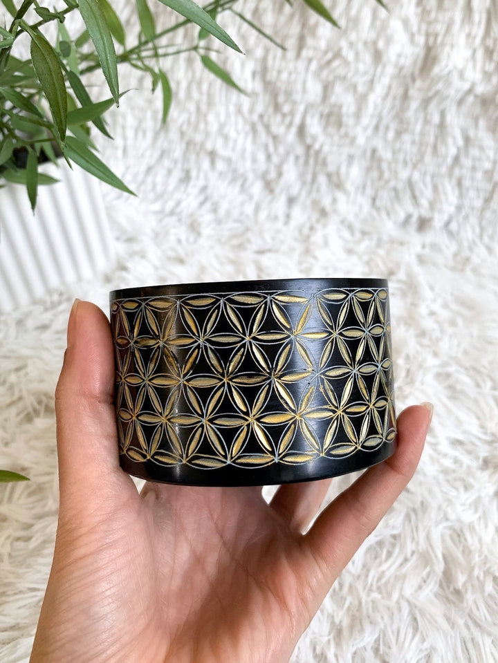 Blume des Lebens Halter für Räucherwerk - SoulGlow - Aura, Blume des Lebens, Deko