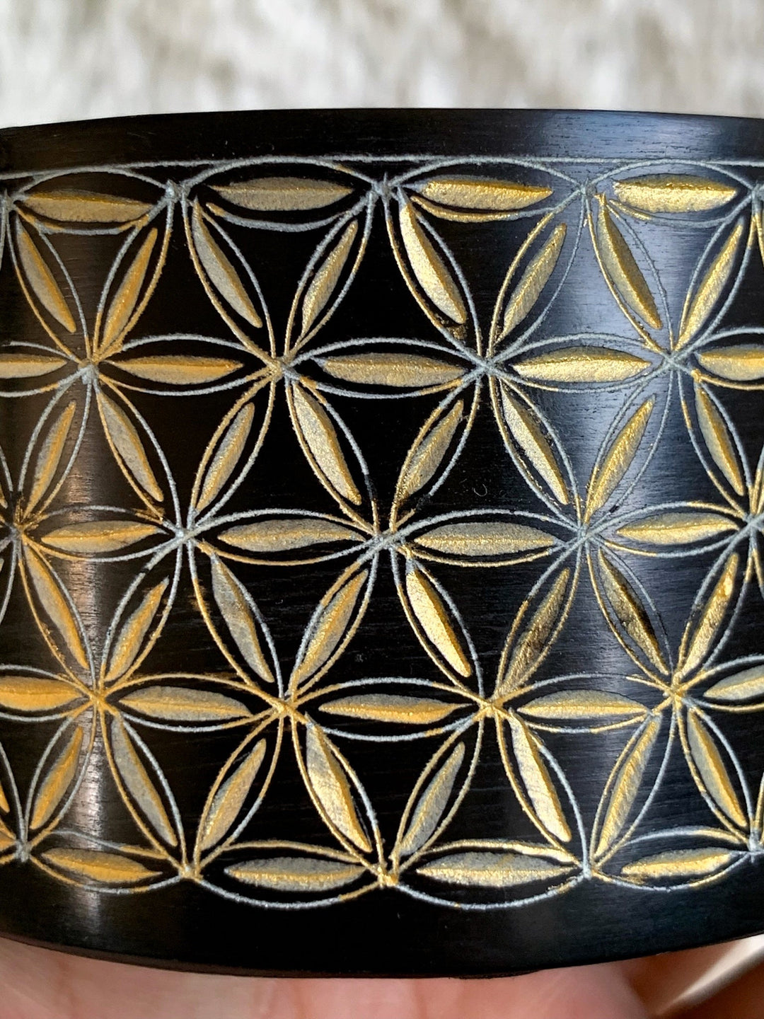 Blume des Lebens Halter für Räucherwerk - SoulGlow - Aura, Blume des Lebens, Deko